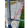 JUEGO PORTERÍAS ALUMINIO FÚTBOL 7  120X100 MM ABATIBLES CON ARQUILLOS GALVANIZADOS EN CALIENTE