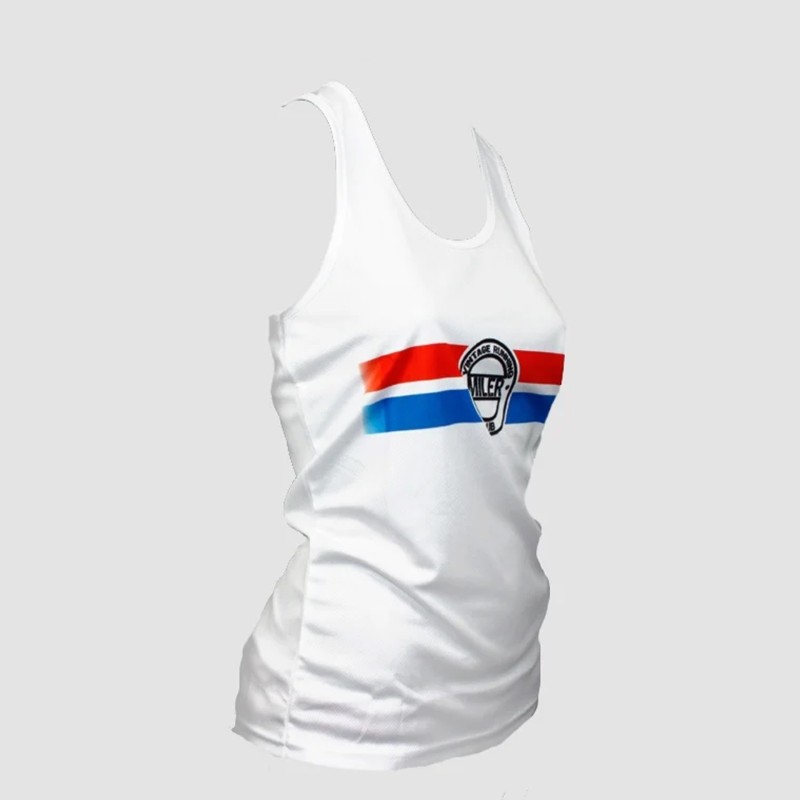 CAMISETA TIRANTES MILER MUJER ROGER" TEJIDO DRY SUBLIMACIÓN"