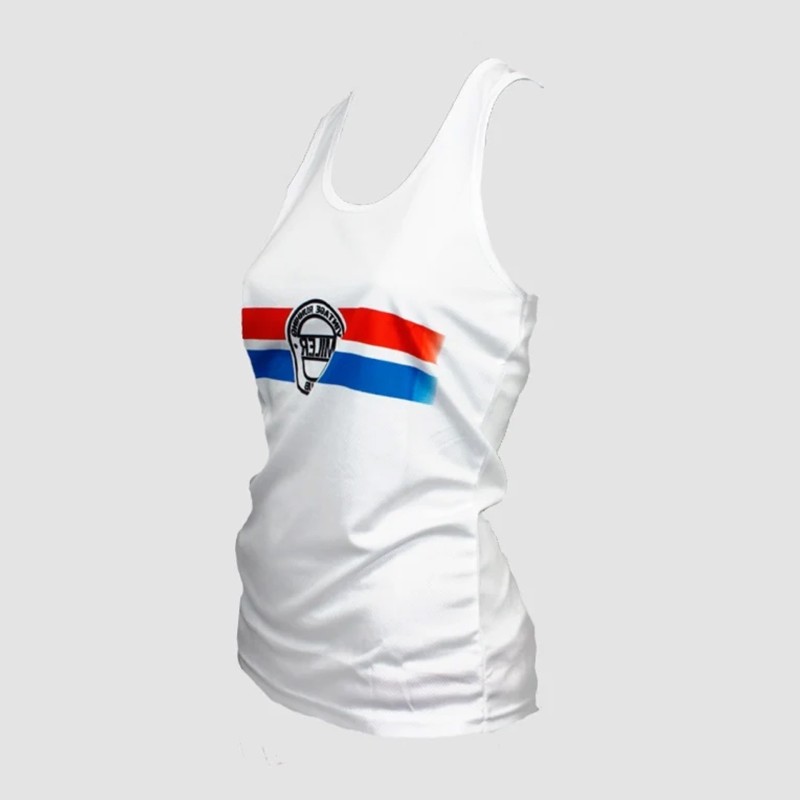 CAMISETA TIRANTES MILER MUJER ROGER" TEJIDO DRY SUBLIMACIÓN"