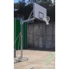 JGO CANASTAS GALVANIZADAS BALONCESTO DELUXE MONOTUBO TRASLADABLES 2 RUEDAS CON CARRO -SIN TABLEROS, AROS Y REDES