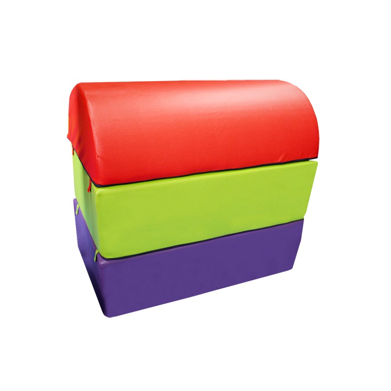 PLINTON DESMONTABLE CURVO DE ESPUMA -TRES PIEZAS- 100X60X90CM