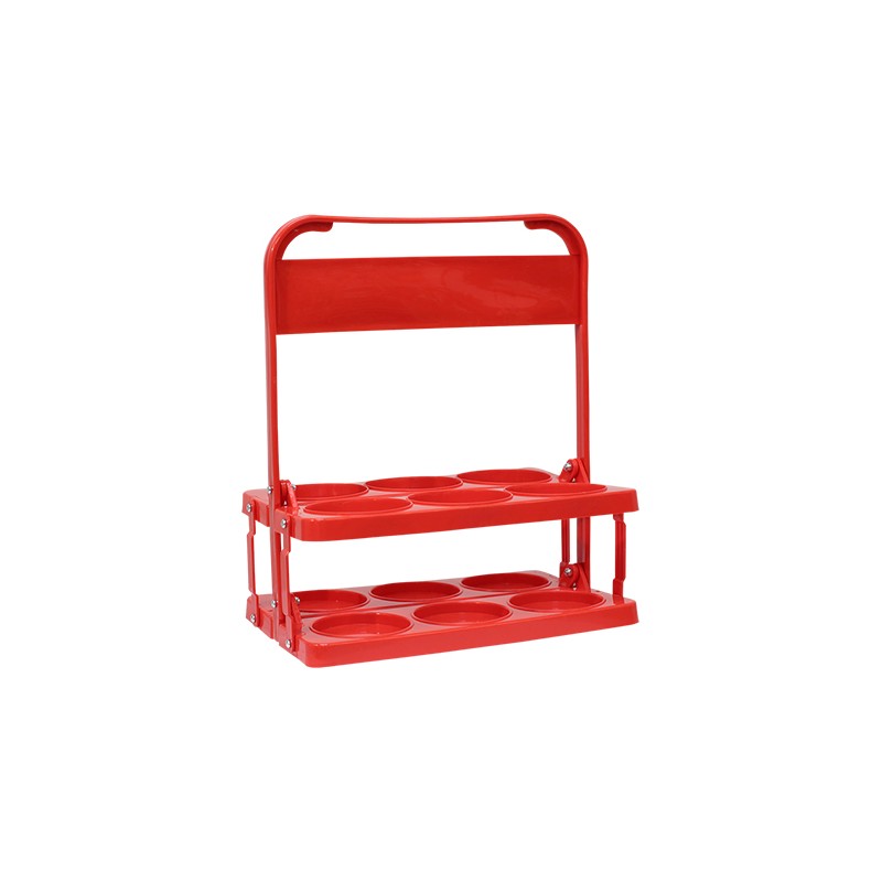 PORTABOTELLAS PVC BASIC 6UDS