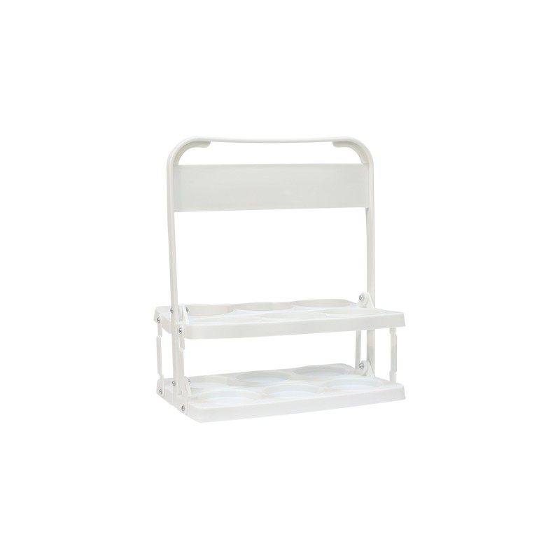 PORTABOTELLAS PVC BASIC 6UDS