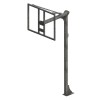 JGO CANASTAS ANTIVANDALICAS MINIBASKET NEW TUBO 114 MM GALVANIZADAS -INCLUYE AROS, REDES Y TABLEROS-