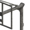 JGO CANASTAS ANTIVANDALICAS MINIBASKET NEW TUBO 114 MM GALVANIZADAS -INCLUYE AROS, REDES Y TABLEROS-