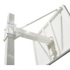 JUEGO DE 2 CANASTAS BALONCESTO DELUXE MONOTUBO TUBO 100 TRASLADABLE 2 RUEDAS CON CARRO  -SIN TABLERO, ARO