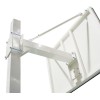 JUEGO DE 2 CANASTAS MINIBASKET DELUXE MONOTUBO TUBO 100 TRASLADABLE 2 RUEDAS CON CARRO  -SIN TABLERO,ARO