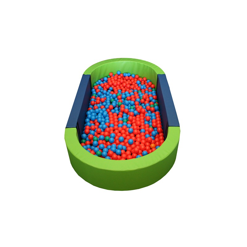 PISCINA OVALADA LLENADO PELOTAS, 300X150X40CM ALTO X 15CM ANCHO