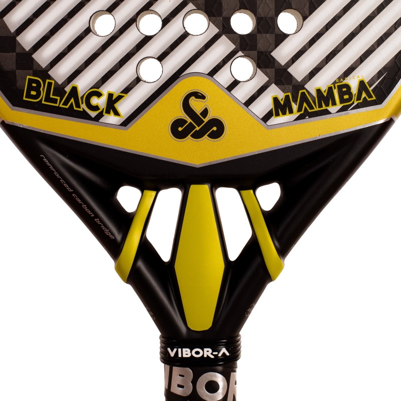 PALA DE PÁDEL VIBOR-A BLACK MAMBA RADICAL 12K 3.0