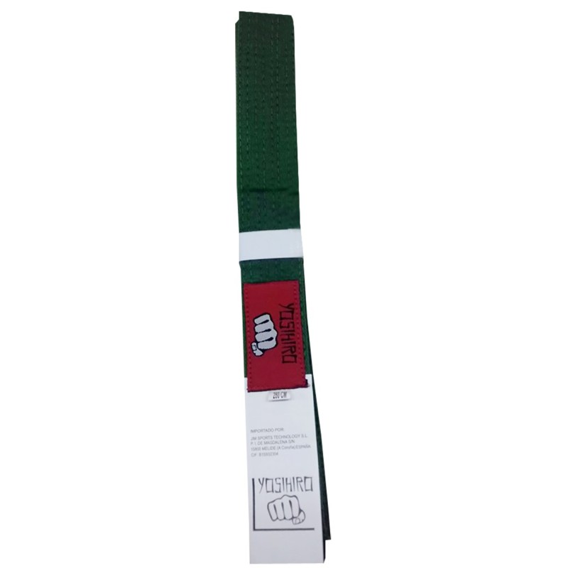 CINTURON KARATE/JUDO YOSIHIRO 100% ALGODON