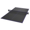 KIT TABLEROS TENIS DE MESA CON SOPORTE Y RED NEGRO/VIOLETA -SIN PALAS NI PELOTAS-