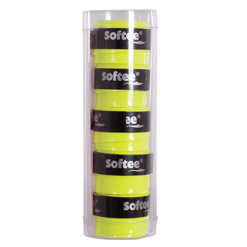 PACK 5 OVERGRIPS LISOS SOFTEE TECH