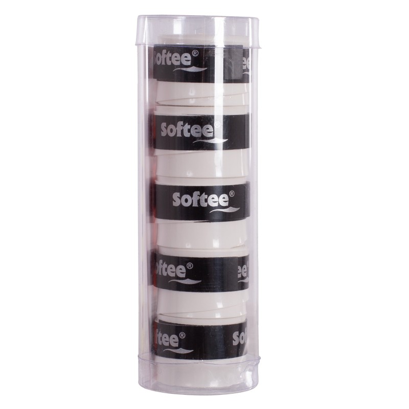 PACK 5 OVERGRIPS LISOS SOFTEE TECH