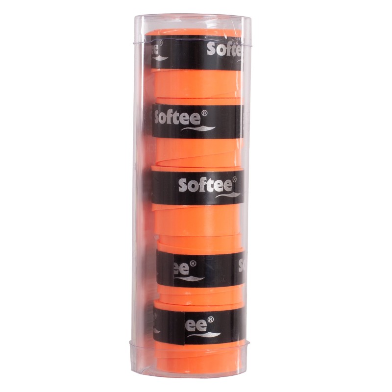 PACK 5 OVERGRIPS LISOS SOFTEE TECH