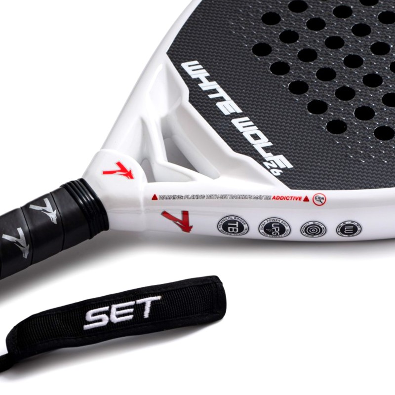 PALA DE PÁDEL SET WHITE WOLF
