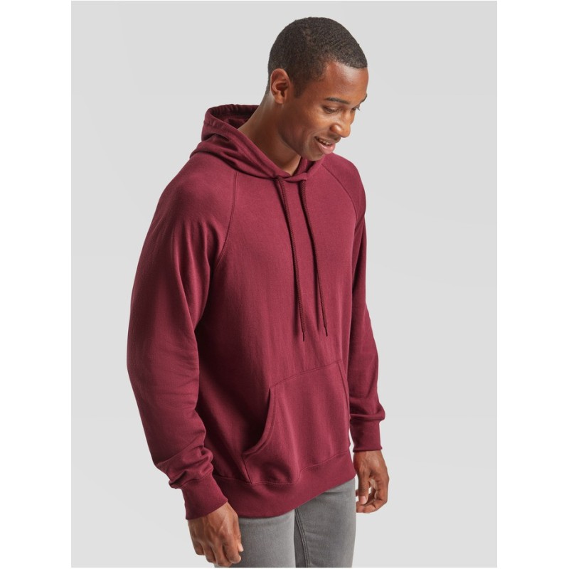 SUDADERA FRUIT OF THE LOOM LIGHTWEIGHT HOODED SWEAT