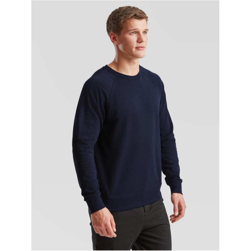 SUDADERA FRUIT OF THE LOOM LIGHTWEIGHT RAGLAN SWEAT