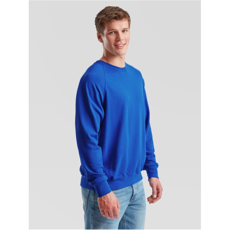SUDADERA FRUIT OF THE LOOM LIGHTWEIGHT RAGLAN SWEAT