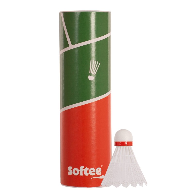 VOLANTES BÁDMINTON SOFTEE NYLON 2.5 6UDS