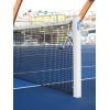JUEGO POSTES TENIS FIJOS ALUMINIO SECCIÓN CUADRADA 80X80 MM