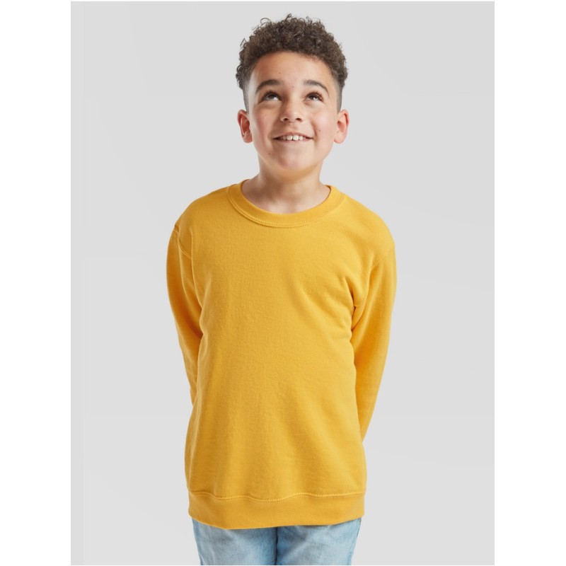 SUDADERA FRUIT OF THE LOOM INFANTIL CLASSIC  SET-IN SWEAT