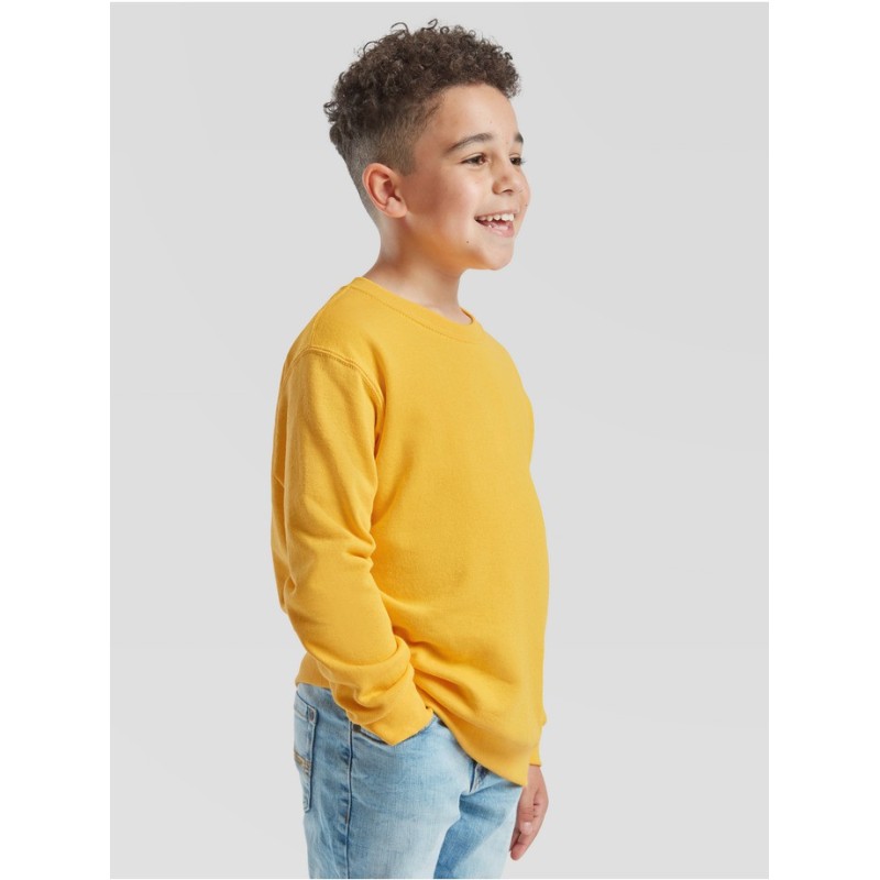 SUDADERA FRUIT OF THE LOOM INFANTIL CLASSIC  SET-IN SWEAT