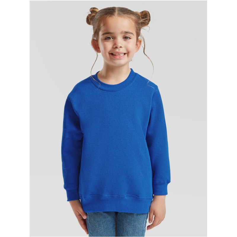 SUDADERA FRUIT OF THE LOOM INFANTIL CLASSIC  SET-IN SWEAT
