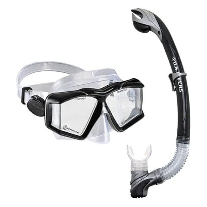 SET MÁSCARA U.S. DIVERS COMBO SIDEVIEW II
