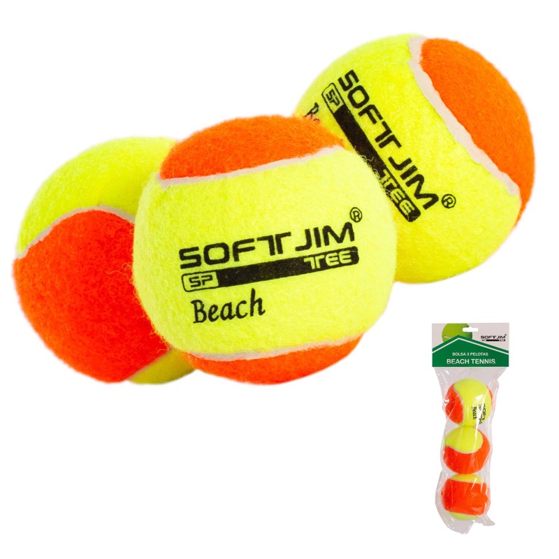 BOLSA 3 PELOTAS SOFTEE DE BEACH / MINITENNIS