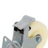 RUEDA DE NYLON GIRATORIA CON FRENO