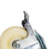 RUEDA DE NYLON GIRATORIA CON FRENO