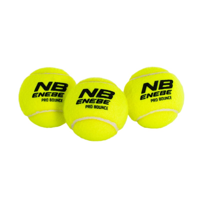 BOTE DE 3 PELOTAS PÁDEL ENEBE PRO BOUNCE