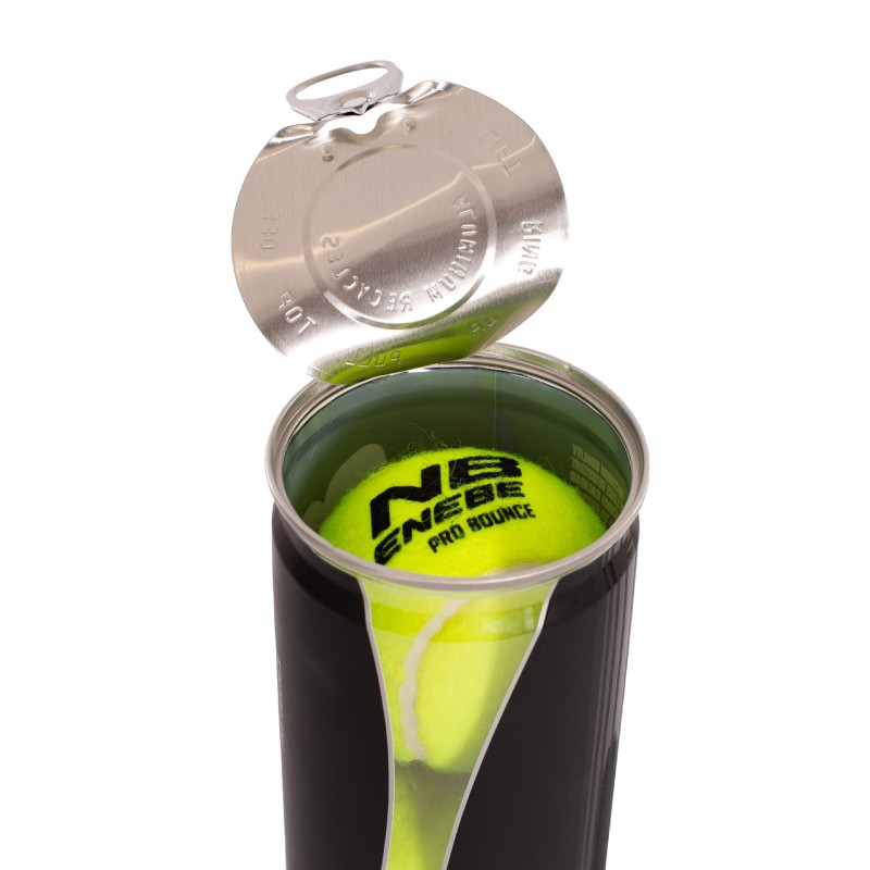 BOTE DE 3 PELOTAS PÁDEL ENEBE PRO BOUNCE