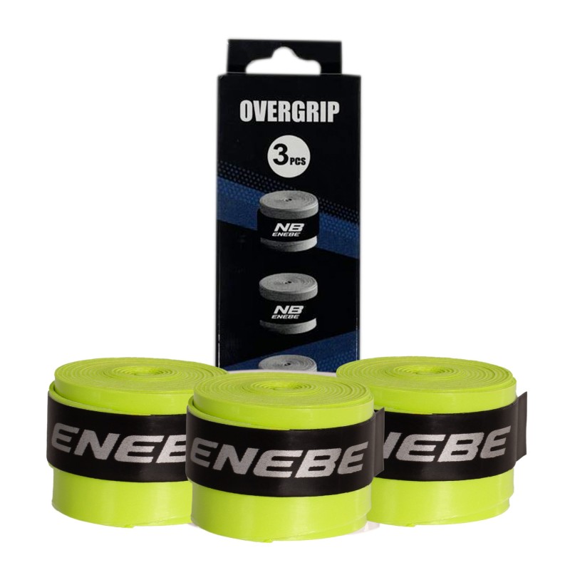 PACK DE 3 OVERGRIPS LISOS ENEBE