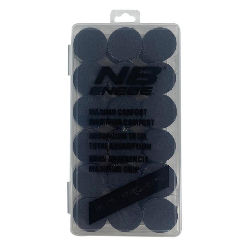 PACK  DE 18 OVERGRIPS LISOS ENEBE