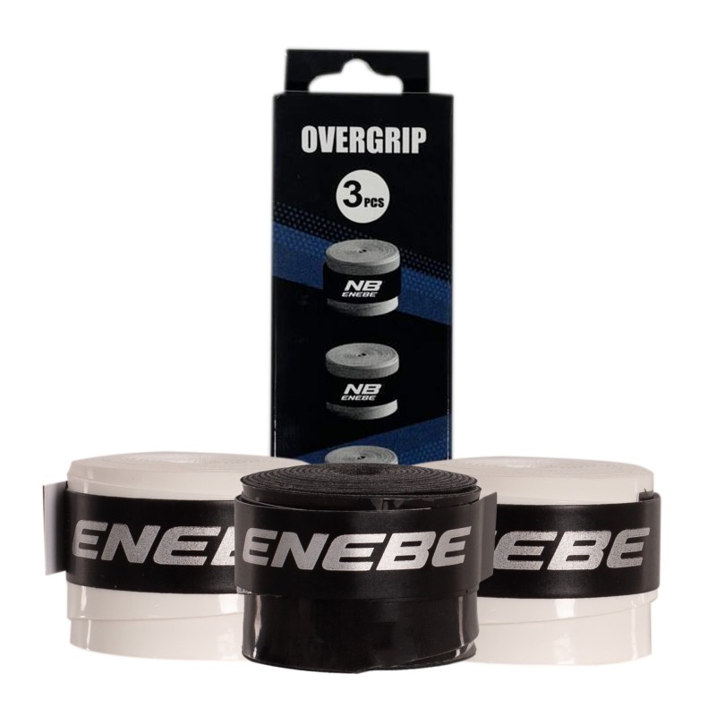 PACK DE 3 OVERGRIPS LISOS ENEBE