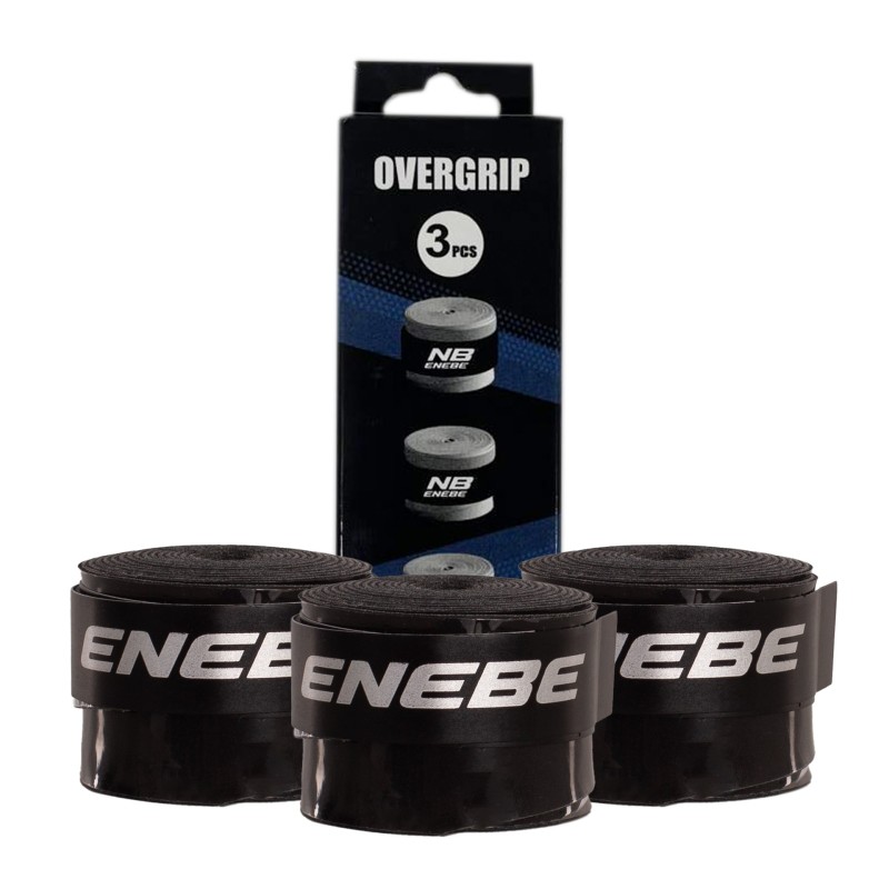 PACK DE 3 OVERGRIPS LISOS ENEBE