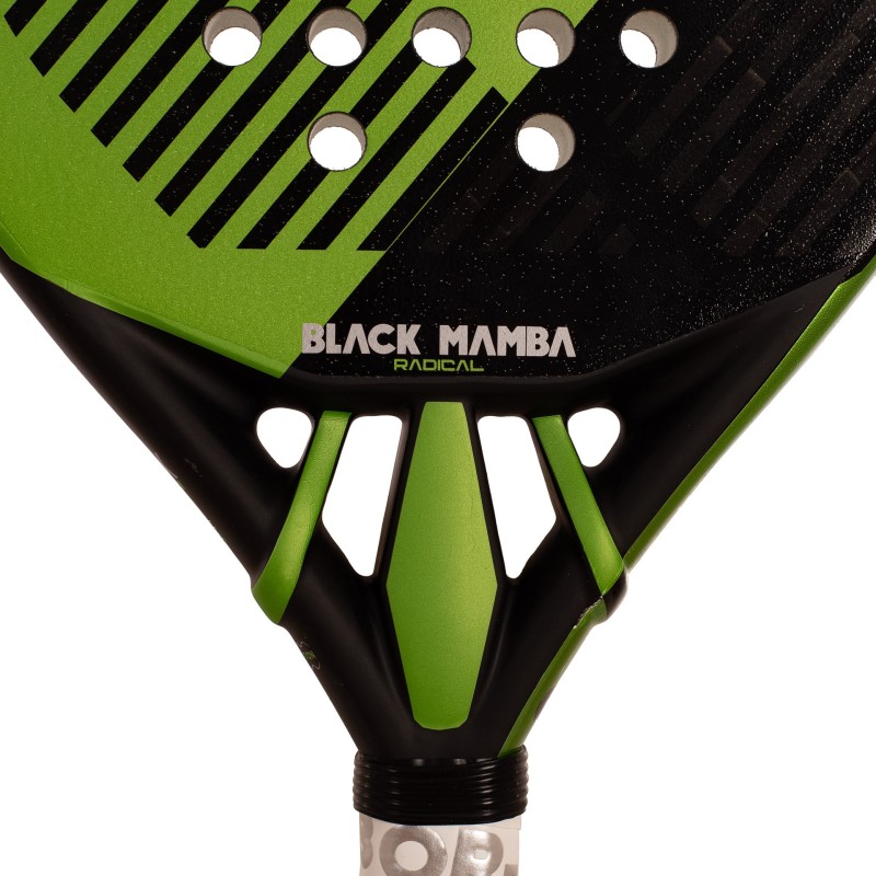 PALA DE PÁDEL VIBOR-A BLACK MAMBA RADICAL ESMERALD