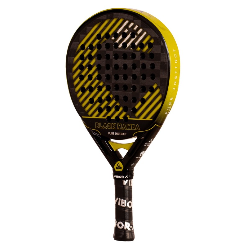 PALA DE PÁDEL VIBOR-A BLACK MAMBA EVO PRO BLACK