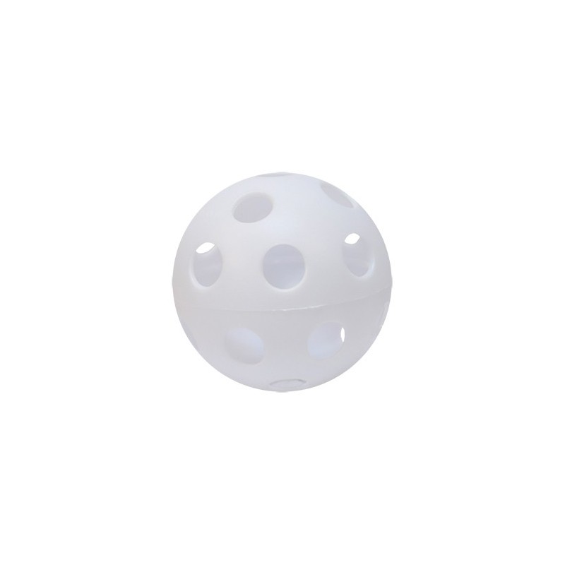 PELOTA HOCKEY/FLOORBALL CON AGUJEROS 70 MM