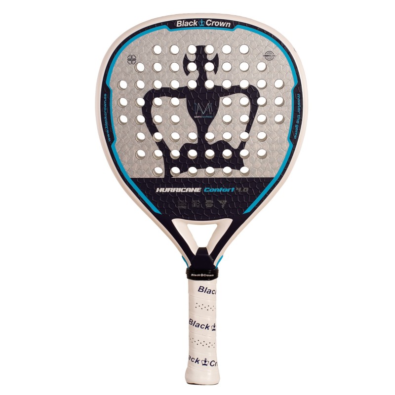 PALA DE PÁDEL BLACK CROWN HURRICANE COMFORT 4.0