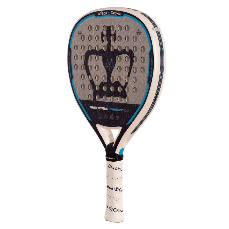 PALA DE PÁDEL BLACK CROWN HURRICANE COMFORT 4.0