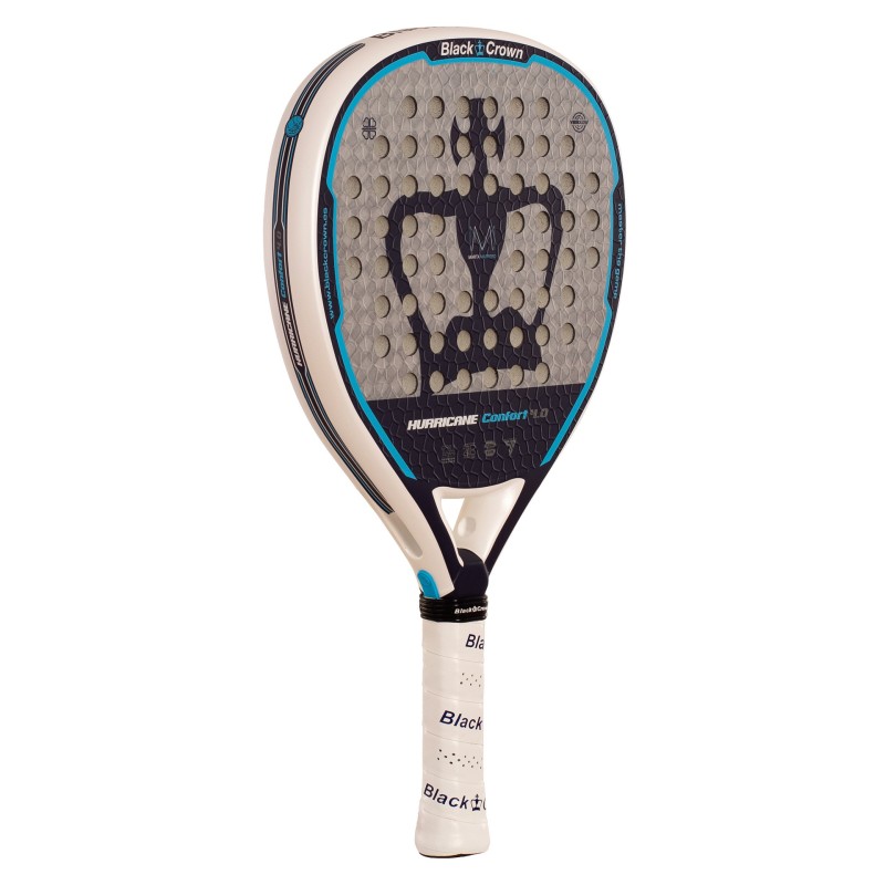 PALA DE PÁDEL BLACK CROWN HURRICANE COMFORT 4.0