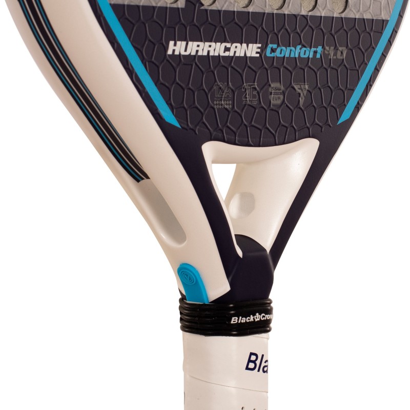 PALA DE PÁDEL BLACK CROWN HURRICANE COMFORT 4.0