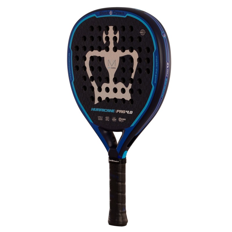 PALA DE PÁDEL BLACK CROWN HURRICANE PRO 4.0